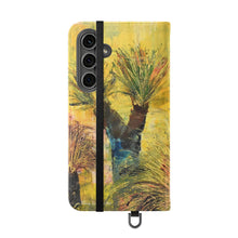 Load image into Gallery viewer, Rustic Grass Tree - PHONE CASE WALLET - by Kerry Sandhu Art
