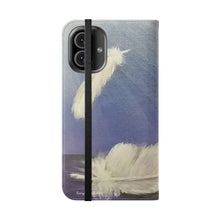 Load image into Gallery viewer, Three Little Birds (Faith) - PHONE CASE WALLET - by Kerry Sandhu Art
