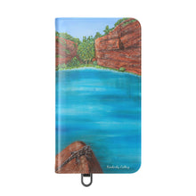 Load image into Gallery viewer, Kimberley Calling - PHONE CASE WALLET - by Kerry Sandhu Art
