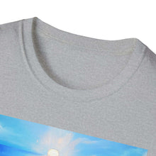 Load image into Gallery viewer, T-Shirt made from very soft materials, no side seams. Feels like bliss to wear! Many designs by Kerry Sandhu Art
