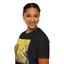 Load image into Gallery viewer, T-Shirt made from very soft materials, no side seams. Feels like bliss to wear! Many designs by Kerry Sandhu Art
