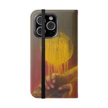 Load image into Gallery viewer, Let Me Be - PHONE CASE WALLET - by Kerry Sandhu Art

