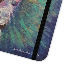 Load image into Gallery viewer, Never Gonna Give You Up - PHONE CASE WALLET - by Kerry Sandhu Art
