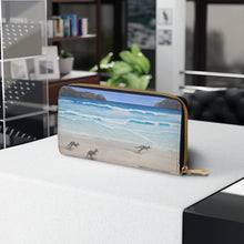 Load image into Gallery viewer, Pockets for cash, c/cards, coins, &amp; more. Stylish faux leather, lots of original artworks by Kerry Sandhu Art to choose from
