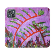 Load image into Gallery viewer, Rustic Kangaroo Paw - PHONE CASE WALLET - by Kerry Sandhu Art
