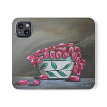 Load image into Gallery viewer, Bowl of Grapes - PHONE CASE WALLET for Samsung &amp; iPhones - by Kerry Sandhu Art
