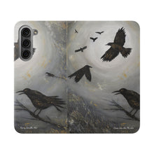 Load image into Gallery viewer, Come Join the Murder - PHONE CASE WALLET - by Kerry Sandhu Art
