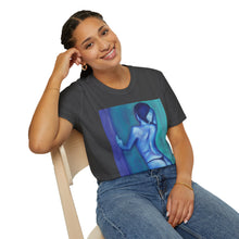 Load image into Gallery viewer, T-Shirt made from very soft materials, no side seams. Feels like bliss to wear! Many designs by Kerry Sandhu Art
