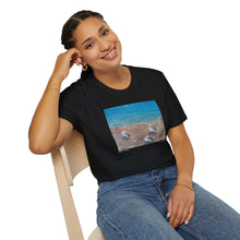 Load image into Gallery viewer, T-Shirt made from very soft materials, no side seams. Feels like bliss to wear! Many designs by Kerry Sandhu Art
