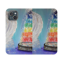 Load image into Gallery viewer, Angels Brought Me Here - PHONE CASE WALLET - by Kerry Sandhu Art
