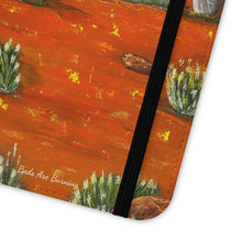 Load image into Gallery viewer, Beds Are Burning - PHONE CASE WALLET - by Kerry Sandhu Art
