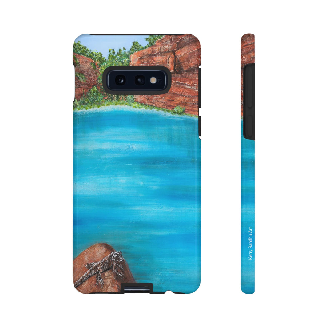 Kimberley Calling - TOUGH PHONE CASES - by Kerry Sandhu Art