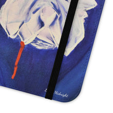 Load image into Gallery viewer, Life&#39;s Midnight - PHONE CASE WALLET - by Kerry Sandhu Art
