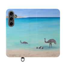 Load image into Gallery viewer, Surfin&#39; Bird - PHONE CASE WALLET for Samsung &amp; iPhones - by Kerry Sandhu Art
