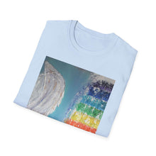 Load image into Gallery viewer, T-Shirt made from very soft materials, no side seams. Feels like bliss to wear! Many designs by Kerry Sandhu Art
