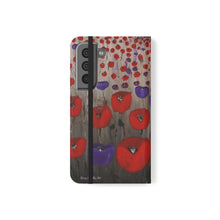 Load image into Gallery viewer, Benedictus (Poppies Only) - PHONE CASE WALLET - by Kerry Sandhu Art
