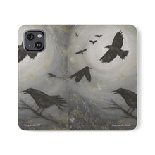 Load image into Gallery viewer, Come Join the Murder - PHONE CASE WALLET - by Kerry Sandhu Art
