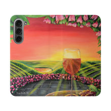 Load image into Gallery viewer, Wine Time in the Ferguson - PHONE CASE WALLET - by Kerry Sandhu Art
