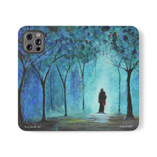 Load image into Gallery viewer, Forest of Light - PHONE CASE WALLET - by Kerry Sandhu Art
