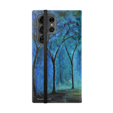 Load image into Gallery viewer, Forest of Light - PHONE CASE WALLET - by Kerry Sandhu Art
