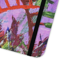 Load image into Gallery viewer, Rustic Kangaroo Paw - PHONE CASE WALLET - by Kerry Sandhu Art
