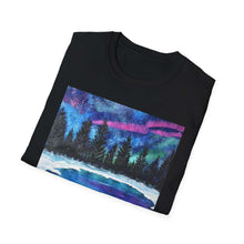 Load image into Gallery viewer, T-Shirt made from very soft materials, no side seams. Feels like bliss to wear! Many designs by Kerry Sandhu Art
