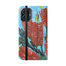 Load image into Gallery viewer, Rustic Bottle Brush - PHONE CASE WALLET - by Kerry Sandhu Art
