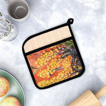 Load image into Gallery viewer, Pot Holder/Oven Mitts 100% Polyester &amp; Heat resistant. Many designs to choose from, All are original Kerry Sandhu Art.
