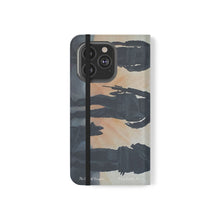 Load image into Gallery viewer, The Dust of Uruzgan (with Jet) - PHONE CASE WALLET - by Kerry Sandhu Art
