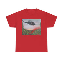 Load image into Gallery viewer, The Battle of Long Tan - Unisex HEAVY COTTON TEE - by Kerry Sandhu Art
