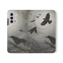 Load image into Gallery viewer, Come Join the Murder - PHONE CASE WALLET - by Kerry Sandhu Art
