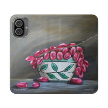 Load image into Gallery viewer, Bowl of Grapes - PHONE CASE WALLET for Samsung &amp; iPhones - by Kerry Sandhu Art
