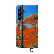 Load image into Gallery viewer, Beds Are Burning - PHONE CASE WALLET - by Kerry Sandhu Art
