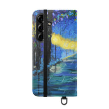 Load image into Gallery viewer, Colours of the Rain - PHONE CASE WALLET - by Kerry Sandhu Art
