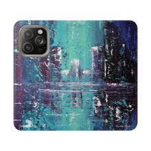 Load image into Gallery viewer, Brooklyn Roads - PHONE CASE WALLET - by Kerry Sandhu Art
