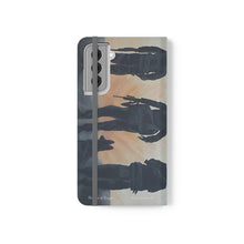 Load image into Gallery viewer, The Dust of Uruzgan (with Jet) - PHONE CASE WALLET for Samsung &amp; iPhones - Designed from original Anzac Day artwork
