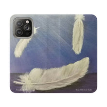 Load image into Gallery viewer, Three Little Birds (Faith) - PHONE CASE WALLET - by Kerry Sandhu Art
