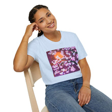 Load image into Gallery viewer, T-Shirt made from very soft materials, no side seams. Feels like bliss to wear! Many designs by Kerry Sandhu Art
