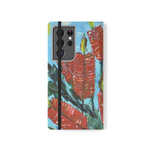 Load image into Gallery viewer, Rustic Bottle Brush - PHONE CASE WALLET - by Kerry Sandhu Art
