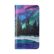 Load image into Gallery viewer, Aurora - PHONE CASE WALLET for Samsung &amp; iPhones - by Kerry Sandhu Art
