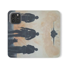Load image into Gallery viewer, The Dust of Uruzgan (with Jet) - PHONE CASE WALLET for Samsung &amp; iPhones - Designed from original Anzac Day artwork
