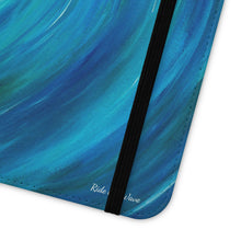 Load image into Gallery viewer, Ride the Wave - PHONE CASE WALLET - by Kerry Sandhu Art
