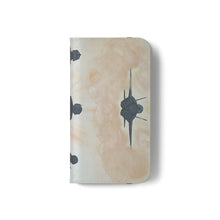 Load image into Gallery viewer, The Dust of Uruzgan (with Jet) - PHONE CASE WALLET - by Kerry Sandhu Art
