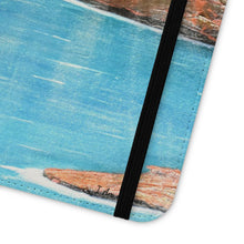 Load image into Gallery viewer, I Am a River - PHONE CASE WALLET for Samsung &amp; iPhones - by Kerry Sandhu Art
