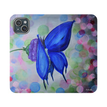 Load image into Gallery viewer, Butterfly - PHONE CASE WALLET for Samsung &amp; iPhones - by Kerry Sandhu Art
