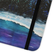 Load image into Gallery viewer, Aurora - PHONE CASE WALLET for Samsung &amp; iPhones - by Kerry Sandhu Art
