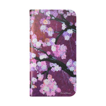 Load image into Gallery viewer, Cherry Blossom - PHONE CASE WALLET - by Kerry Sandhu Art
