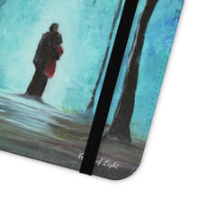 Load image into Gallery viewer, Forest of Light - PHONE CASE WALLET - by Kerry Sandhu Art
