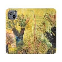 Load image into Gallery viewer, Rustic Grass Tree - PHONE CASE WALLET - by Kerry Sandhu Art
