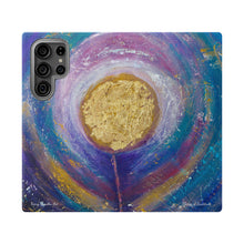 Load image into Gallery viewer, Flower of Gratitude - PHONE CASE WALLET - by Kerry Sandhu Art
